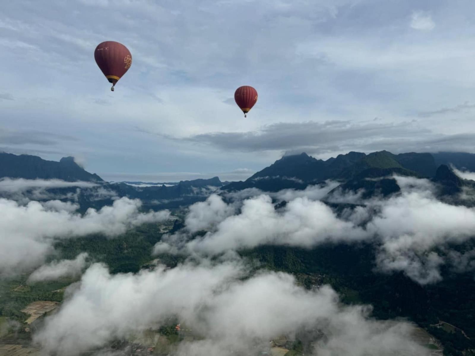 Sky Hotel Vang Vieng Dış mekan fotoğraf